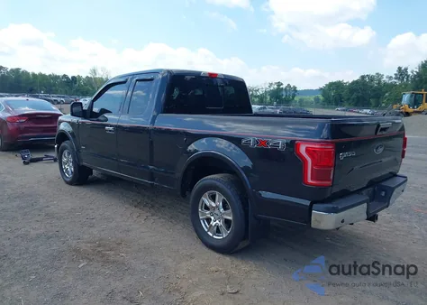 2015 Ford F-150 Lariat from USA, damaged, VIN 1FTEX1EPXFFA52948